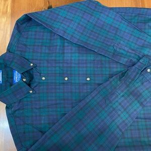 Pendleton plaid button down